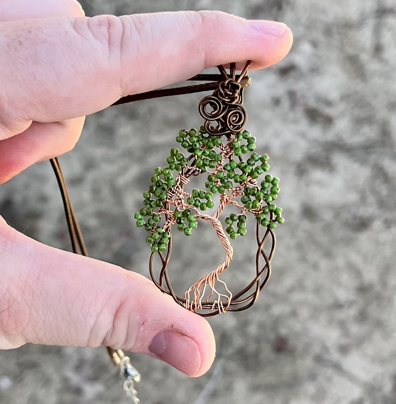 #2 Celtic Tree Pendant