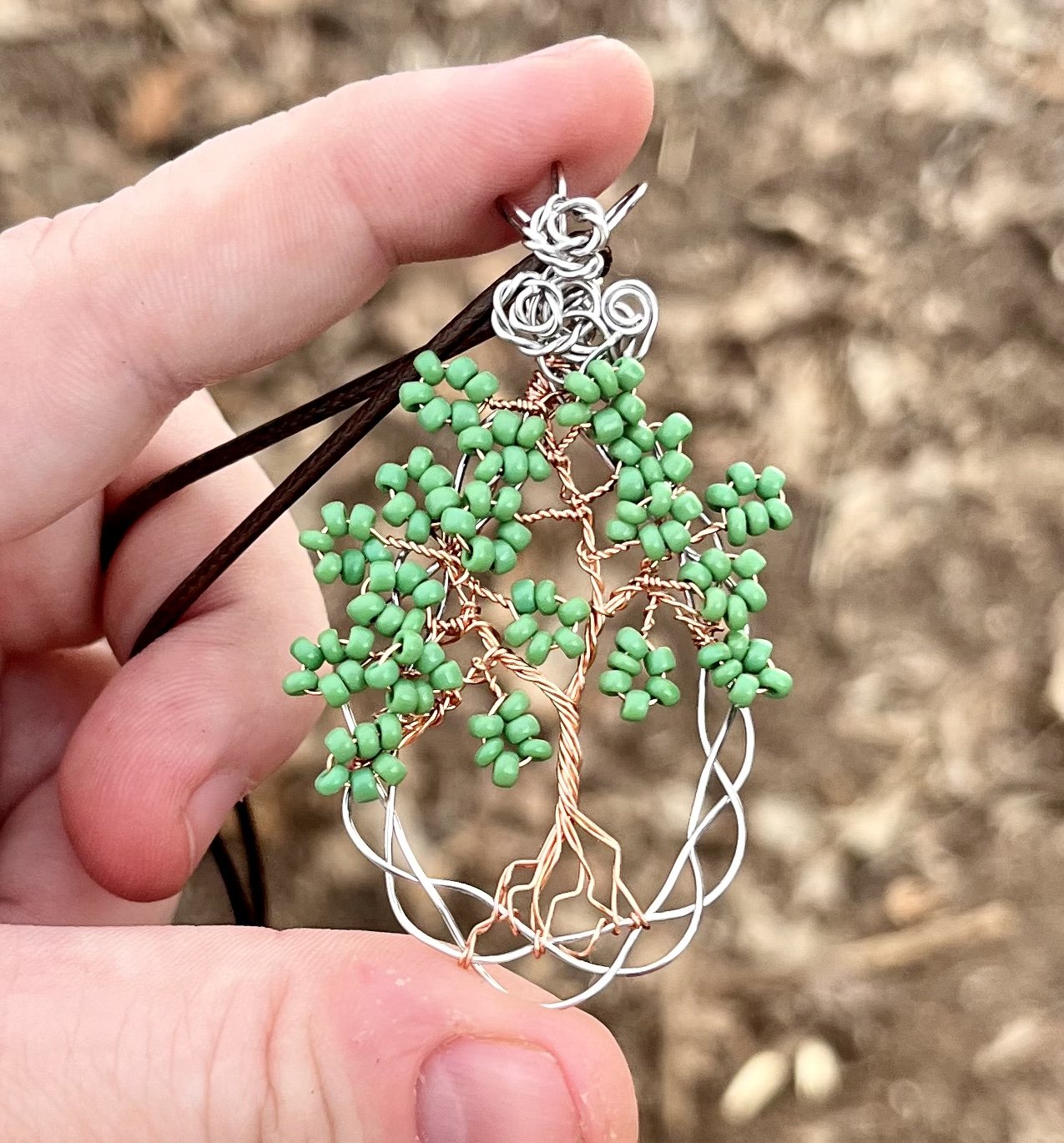 #4 Celtic Tree Pendant
