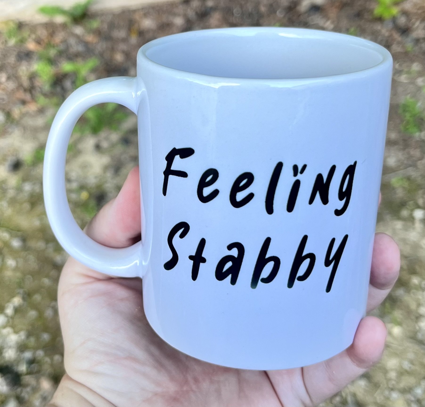 11 oz Sublimated Feeling Stabby Pansexual Mug