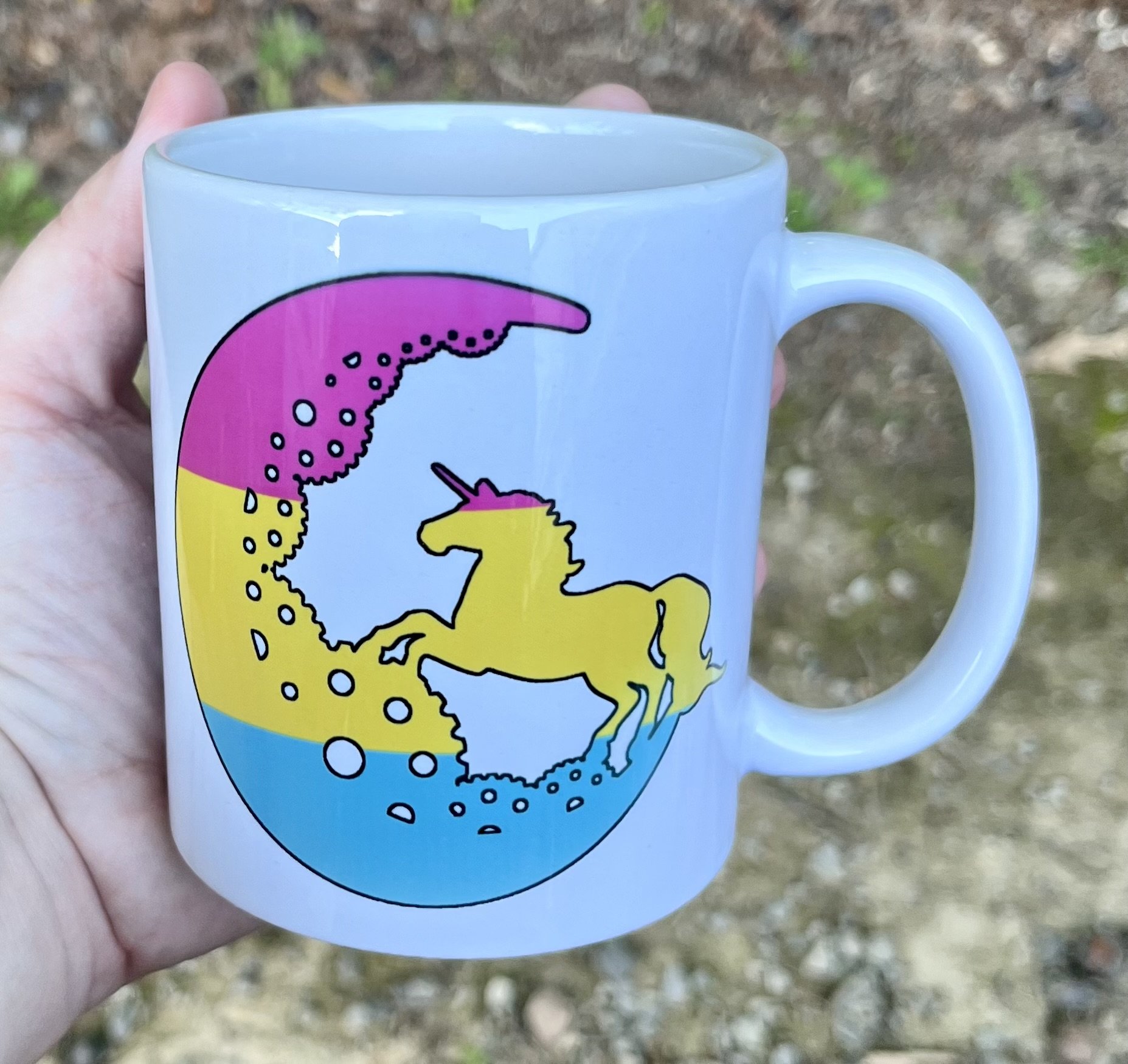 11 oz Sublimated Feeling Stabby Pansexual Mug