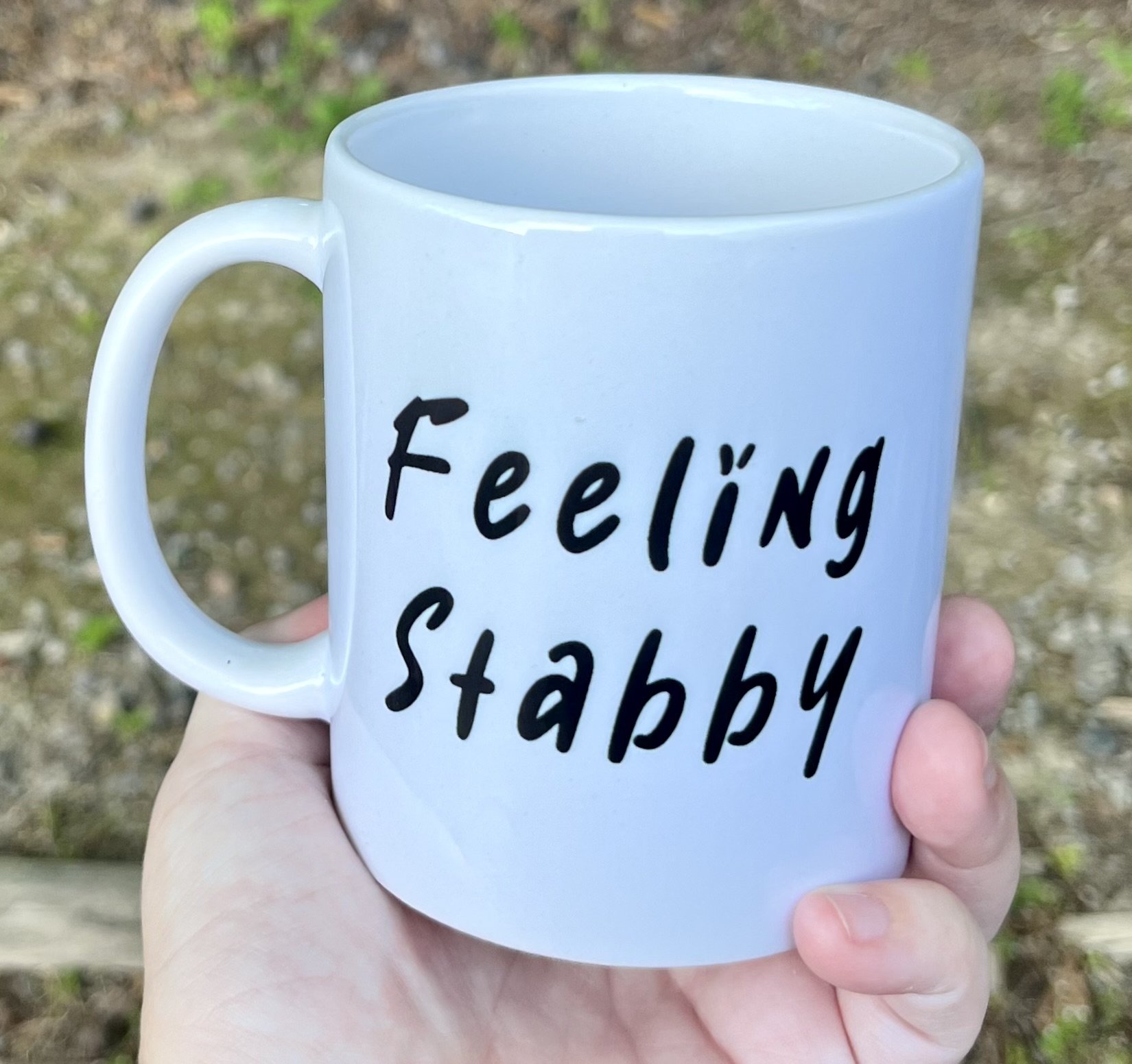 11 oz Sublimated Feeling Stabby Gender Queer Mug