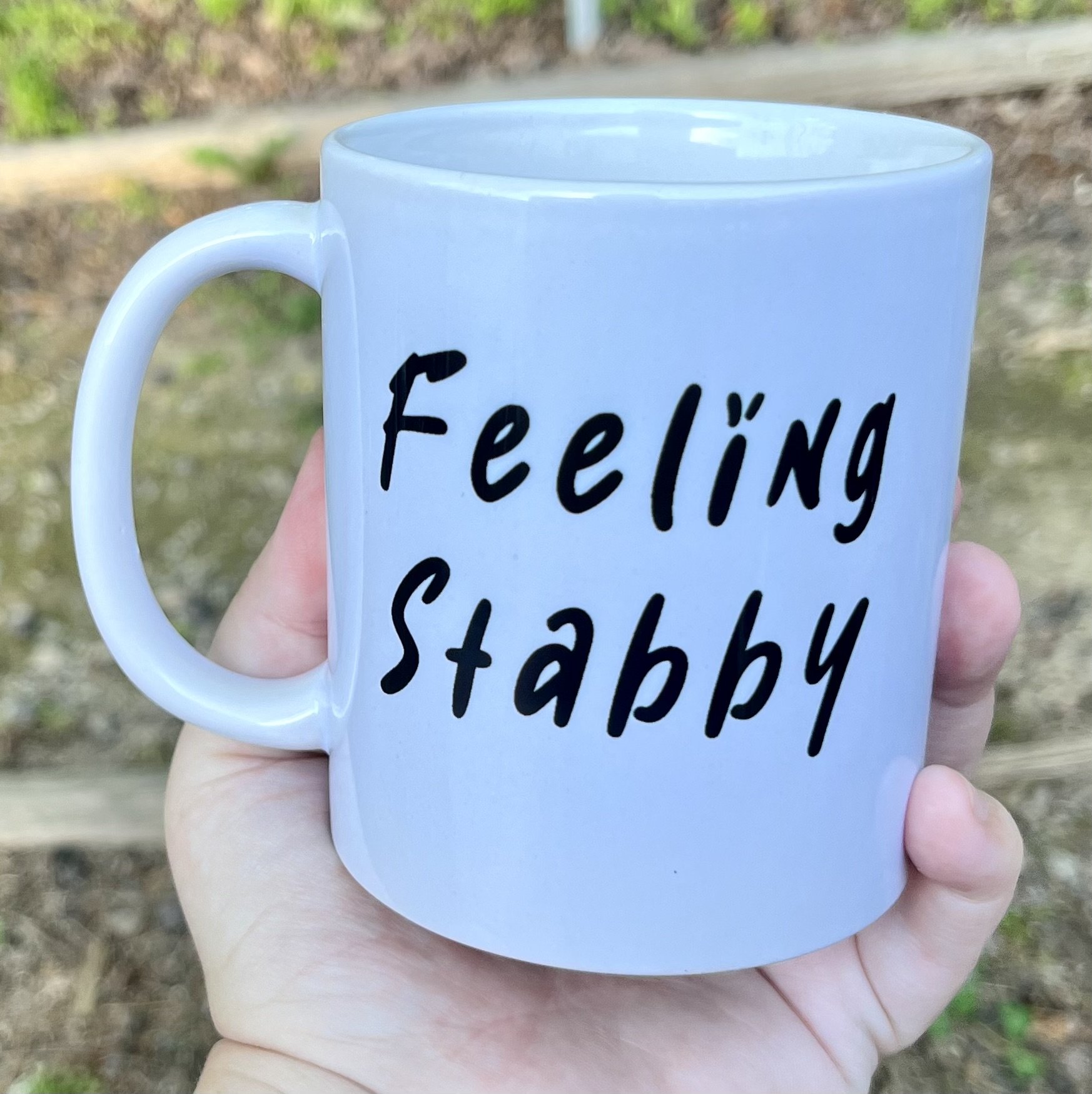 11 oz Sublimated Feeling Stabby Non-Binary Mug