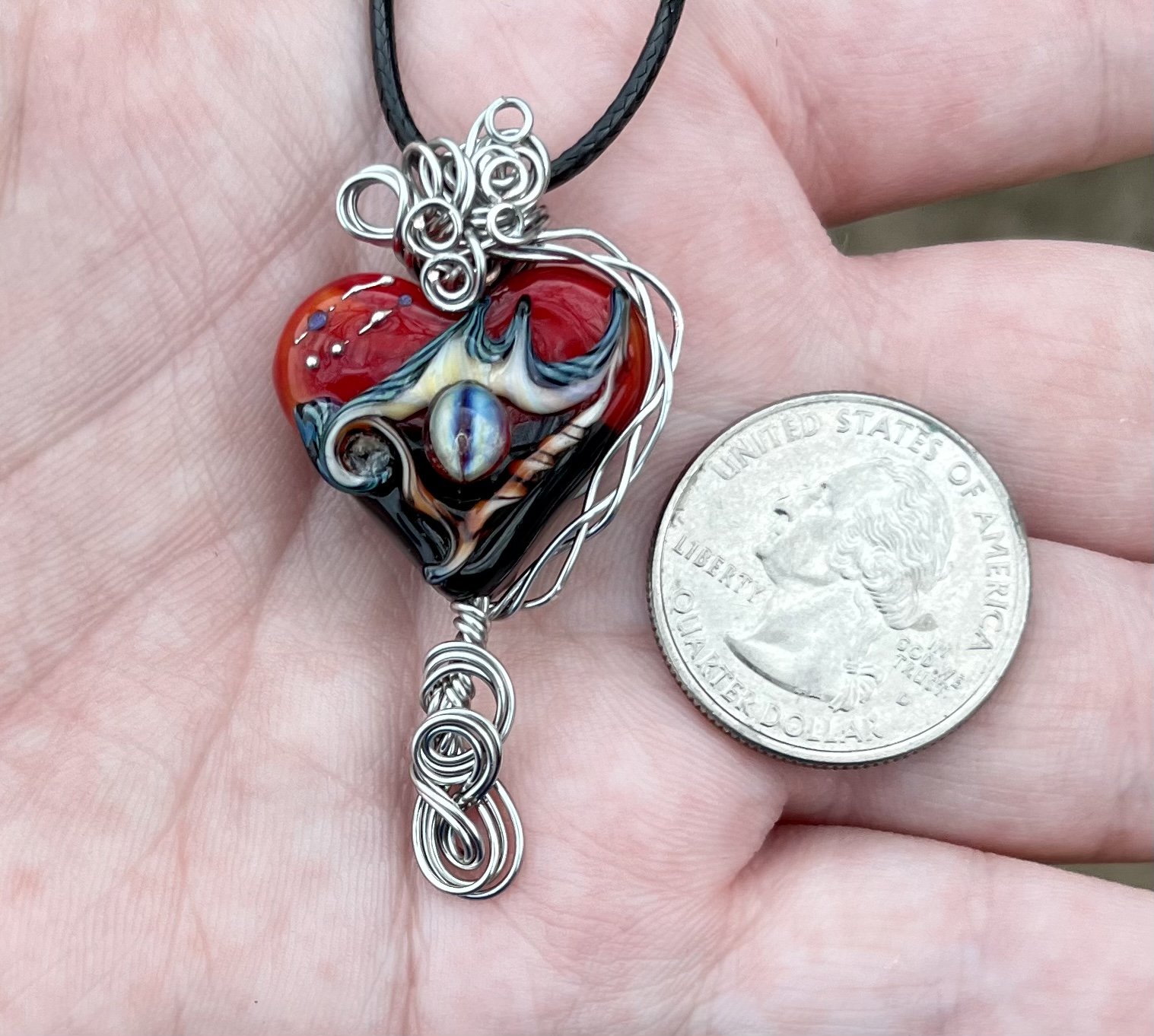 Dragon Eye Key Pendant