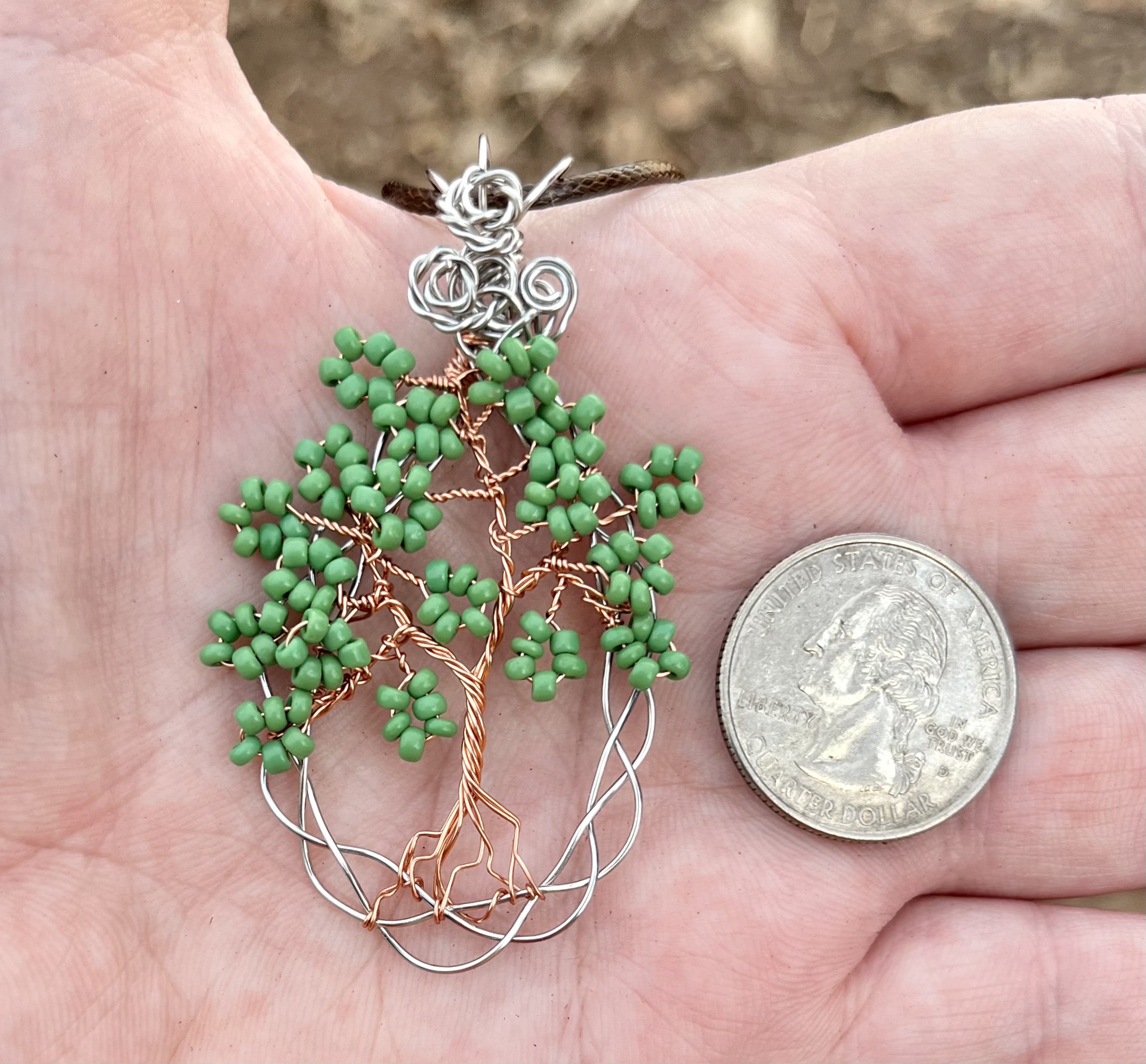 #4 Celtic Tree Pendant